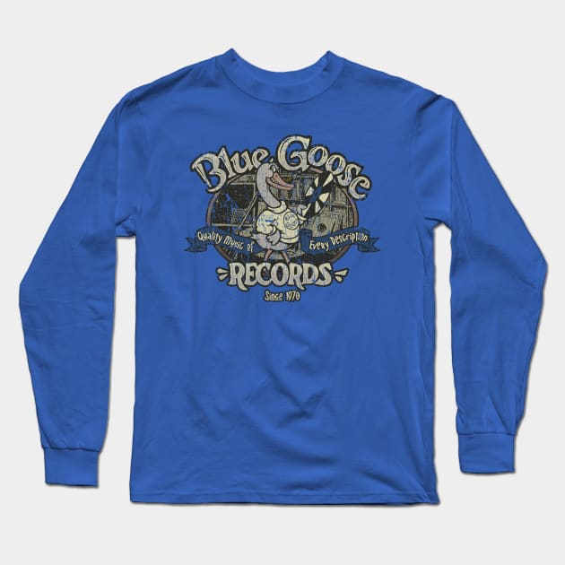 Blue Goose Records 1970 Long Sleeve T-Shirt by JCD666